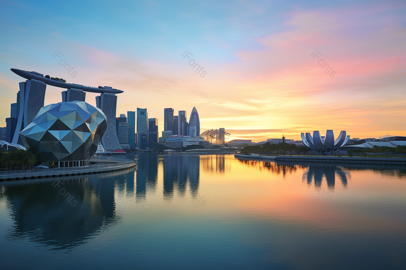 时尚靓丽的大城市大都市空中花园,高清,摄影图,摄影图片,图片大全,摄影图免费下载